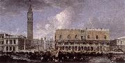 CARLEVARIS, Luca View of the Wharf from the Bacino di San Marco g USA oil painting artist